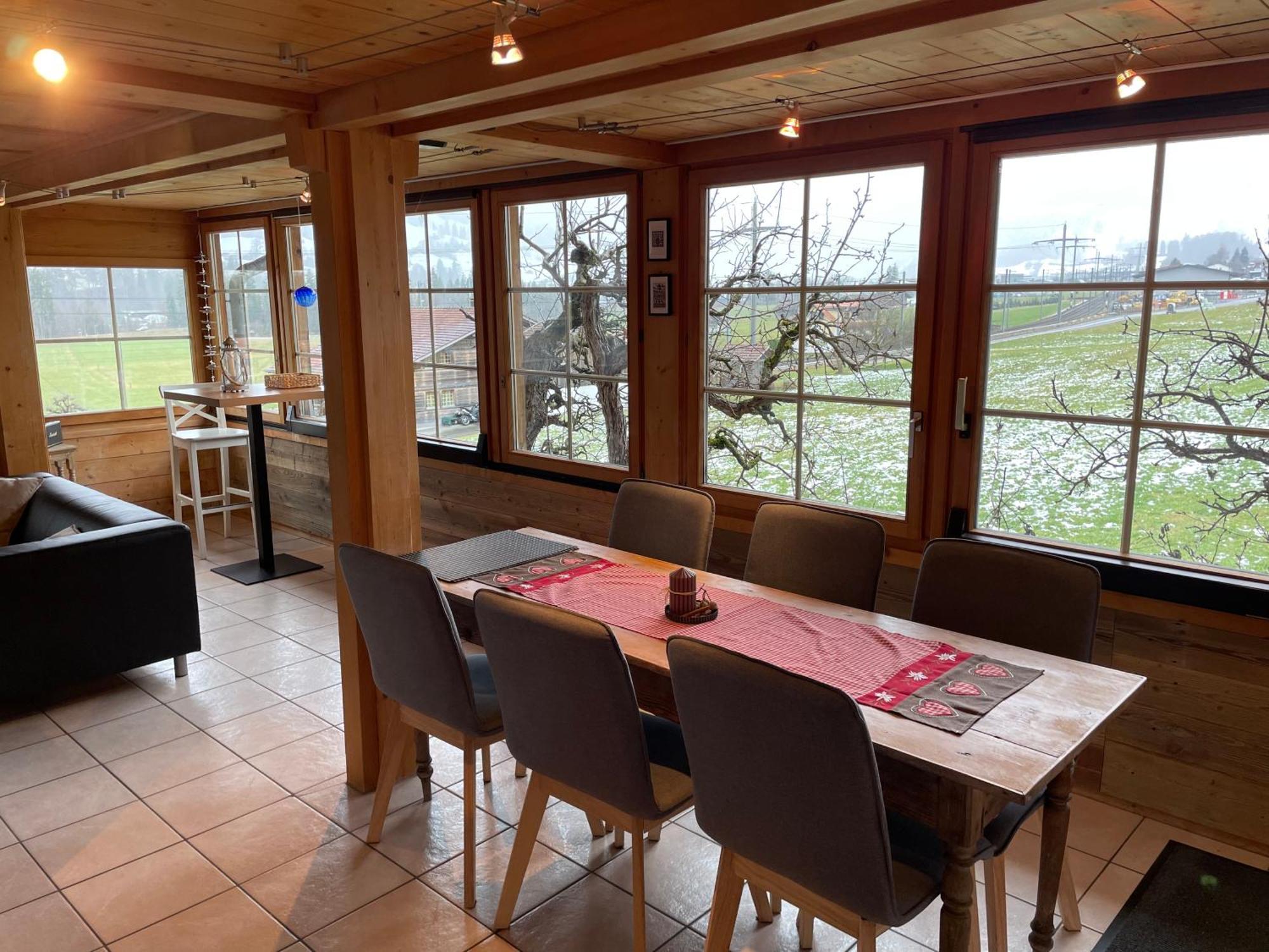 Edelweiss 4 Zi Ferienwohnung In Landhaus 프루티겐 외부 사진