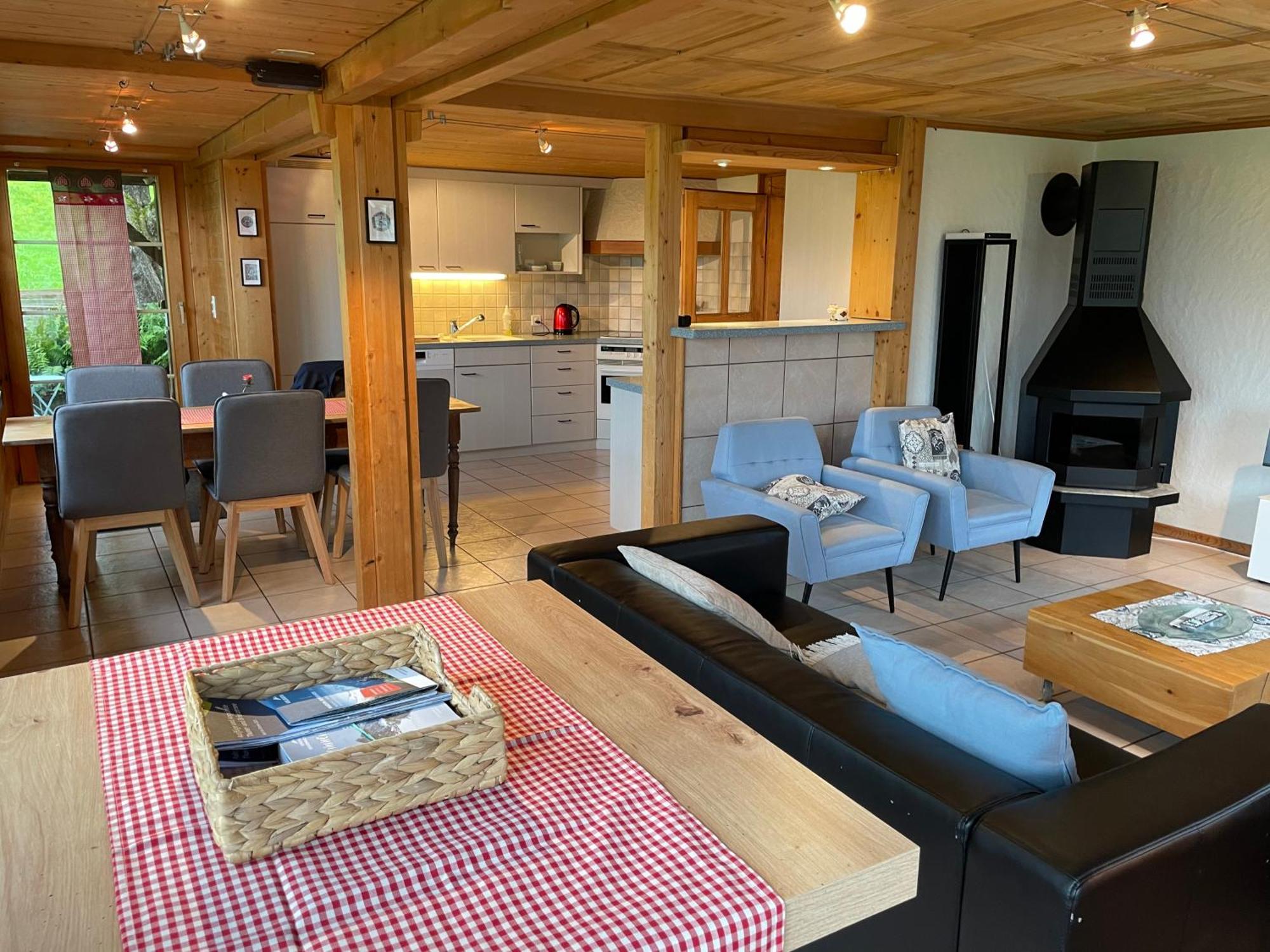 Edelweiss 4 Zi Ferienwohnung In Landhaus 프루티겐 외부 사진